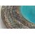 Piatto in ceramica "raku" da parete o centrotavola - O/4434
