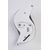 Pair of designer wall lights     