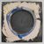 Large &quot;raku&quot; ceramic wall plate     