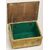 Antique English box for slippers     