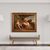 Italian painting from the 17th century, bacchanal of cherubs