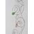 Long stainless steel wall light - design     