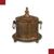 PORTA ESSENZE IN OTTONE PRIMA META’ XVII SECOLO 