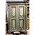  ARM135 - Armadio antico laccato, epoca '700, mis. max cm L 135 x H 205 x P 65