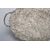 Vassoio "foglie" in ottone argentato, design italiano - O/2068 -