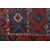 Fragment of antique KURDESTAN carpet applied on canvas - n. 713 -     