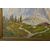 Dipinto con paesaggio in montagna - O/5151 -