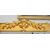 Antica riloga per tende in legno dorato - M/1693 -