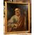 PAN400 - Dipinto raffigurante San Giovanni, epoca '600, misura cm L 78 x H 98