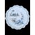 Piatto in maiolica a bordo lobato e zigrinato con decoro al ‘ponticello’.Manifattura Antoninon,Nove di Bassano.