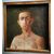 Quadro olio su tela - Dipinto sui due lati, Davanti: Firma, Rossi, Paesaggio - Retro: Figura a mezzo busto di giovane nudo, firma : Peretti 1938 -  86 x 82 cm - 57 x 53 cm