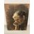 Antico dipinto “Anziana Pensante “ su faesite primi 900 cm 40 x 30