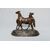 Statua francese in bronzo con cavalli - O/2677 -