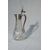 Antique elegant crystal and silver carafe - O / 312 -     