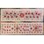 Turkomanne stripes of embroidered fabric - B / 2399 -     