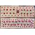 Turkomanne stripes of embroidered fabric - B / 2399 -     