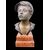 Scultura in bronzo ‘scugnizzo’ su base marmorea.