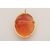 Gold pendant with coral cameo - G / 411 -     