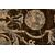 Pair of brown velvet panels with hand print - B / 1778 -     