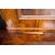 Chest of drawers in oak and walnut burl with mirror - M / 1179     