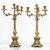 XIX secolo, Coppia di Candelabri a quattro luci
