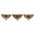 Set di 3 fregi antichi in legno - O/4738 -