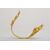 Coppia di "embrasses" in bronzo dorato 24 carati - O/4740-2 -