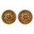 Coppia di reggitenda in bronzo - O/6840 -