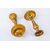 Pair of antique bronze &quot;embrasses&quot; - O / 6839 -     