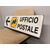 Insegna Vintage poste in metallo anni 70/80 ottimo stato . Mis 81 x 25 