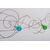 Long &quot;Sweet Long&quot; steel wall light - O / 6514 -     
