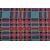 Plaid blu  con foulard in seta - B/707 -