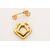 Fermaglio in oro per collana con simbolo - G/414 -