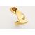 Anello firmato in oro da mignolo - G/412 -