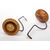 Coppia reggitende in legno dorato - O/5557 -