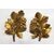 Coppia di antichi fregi dorati "uva" - O/8323 -