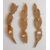 Tre fregi antichi in legno dorato - O/6461 -