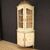 Lacquered, gilded and painted Venetian corner cabinet