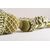 Coppia embrasses verde oliva e beige - B/1997-2 .