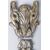 Lungo fregio antico in rame argentato - O/7885 -