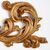 Antico fregio Italiano in legno dorato - SN -