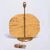 Grande lampada con fregio in legno dorato - O/8330 -