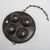 Antica pentola in ferro con catena - O/292/6 -