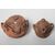 Collezione di ciotole e coperchi in terracotta dal Marocco - O/2956 -