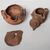 Collezione di ciotole e coperchi in terracotta dal Marocco - O/2956 -