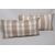 Coppia di cuscini rettangolari bianco e beige - B/2443 -