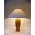LAMPADA da TAVOLO in ceramica con paralume in seta. CERAMICA "CANTAGALLI" Firenze - Anni '50