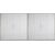 Coppia piccole tovaglie quadrate con conchiglia - B/1388 -