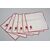 Coppia di tovaglie con ricamo "uva" - B/1818 -