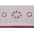 Coppia antiche tendine orizzontali - B/293 -